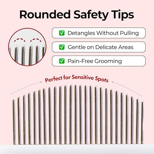 JAYU PET Facial Grooming Comb - Image 5