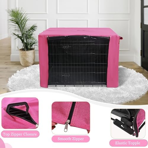 HiCaptain 24-Inch Dog Crate Cover - Image 4