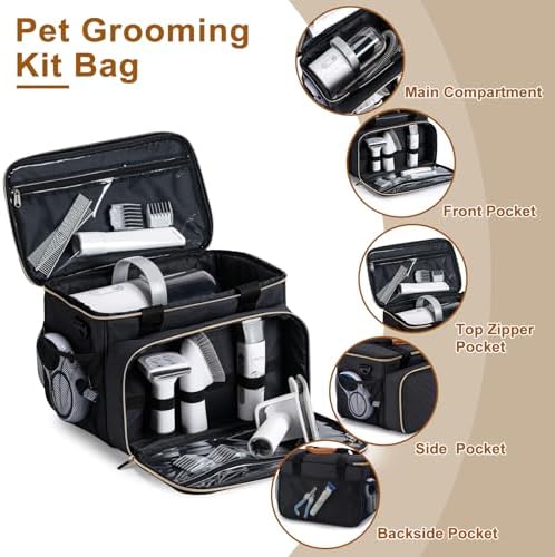Dog Grooming Vacuum Bag, Pet Grooming Kit Bag Perfect - Image 2