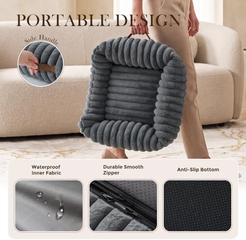 ZOMISIA Small Dog Bed, Cat Bed for Indoor Cats - Image 5