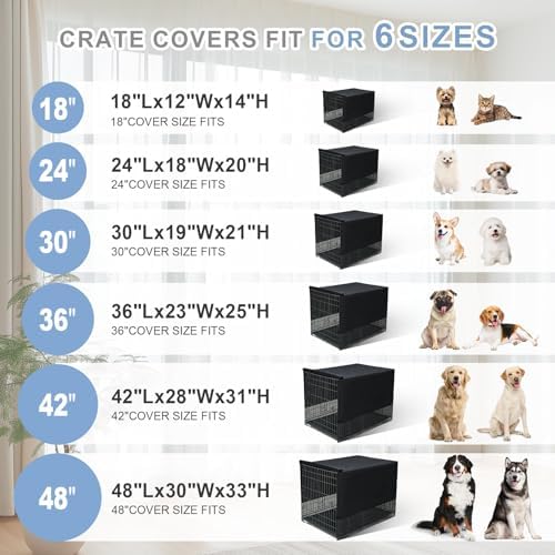 Explore Land Breathable Dog Crate Cover, 36 inches - Image 3