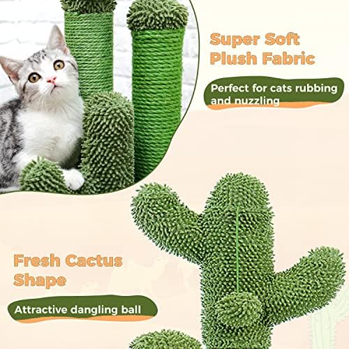PAWZ Road Cat Scratching Post 23” Cactus Cat Scratcher - Image 3
