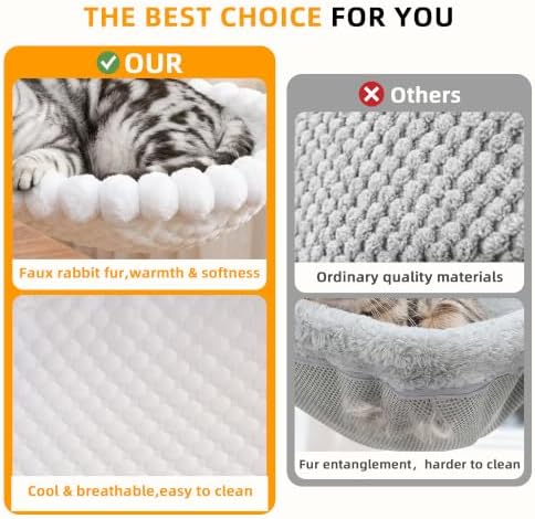 Cat Desk Bed - 2-in-1 Cat Hammock - Image 4