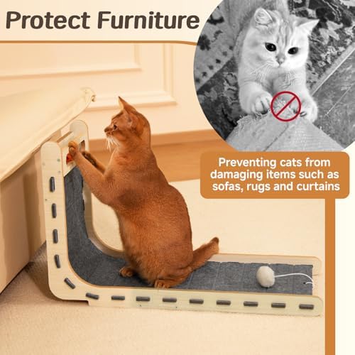 Felt Cat Scratcher for Indoor Cats, 26.8 Inch - Image 5