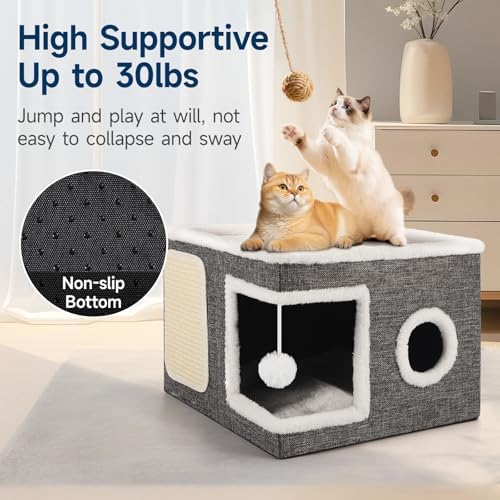 Shikha Cat House Bed for Indoor Cats - Image 4