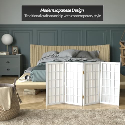 2 ft. Short Desktop Window Pane Shoji Screen - Image 3