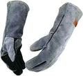 WZQH 14 In, Welding Gloves, Fireplace Glove, Fire & Heat Resistant by WZQH