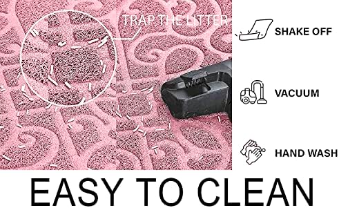 PetLike Cat Litter Box Mat, Thick Kitty Litter Trapping Mat, Waterproof - Image 3