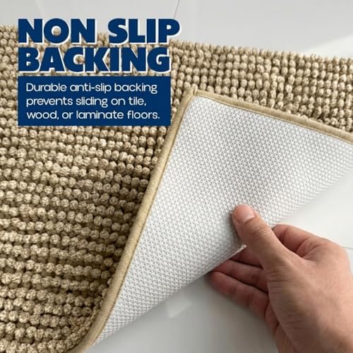 Muddy Mat® T.Max Dual Tone Indoor Dog Door Mat Slip Resistant Chenille Entryway - Image 5