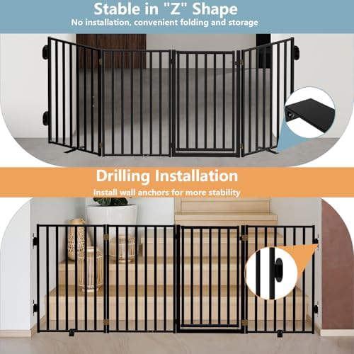 Full Metal Freestanding Dog Gates - Image 5