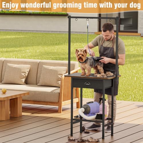 Cutogxon 24" Adjustable Small Dog Grooming Table - Image 6