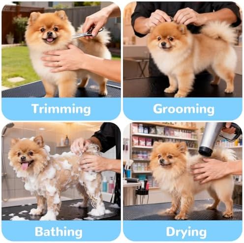32-Inch Dog Grooming Table for Small & Medium Dogs, Foldable Pet Grooming Table - Image 3