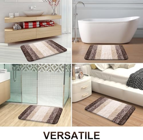 OLANLY Bathroom Runner Rug 70x24, Extra Soft Absorbent Microfiber Bath Rugs - Image 6