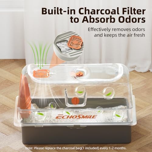 EchoSmile Stainless Steel Cat Litter Box - Image 5