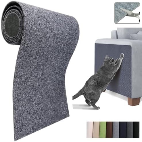 Cat Scratch Furniture Protector Mat DIY Cat Scratch Pad Self-Adhesive, Pet - Image 6