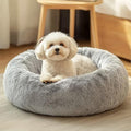 JOLLYVOGUE Small Dog Bed, Calming Soft Anti-Anxiety Donut Cat Bed, Washable by JOLLYVOGUE