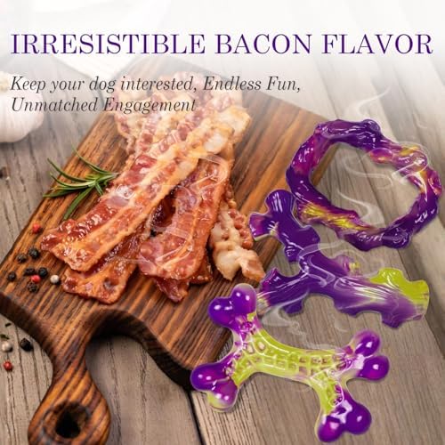 Frienhund Tough Dog Toys for Aggressive Chewers 3 Pack, Indestructible Dog Toys - Image 5