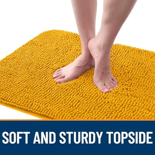 OLANLY Dog Door Mat for Muddy Paws 70x35, Super Absorbent Chenille Mud Mat - Image 4