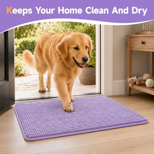 Ophanie Purple Door Mat 28x18, Muddy Mats - Image 4
