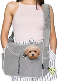 PetAmi Dog Sling Carrier Small Dogs, Hands Free Crossbody Carrier by PetAmi