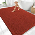 OLANLY Large Bathroom Rugs 70x46, Extra Soft Absorbent Chenille Bath Rugs by OLANLY