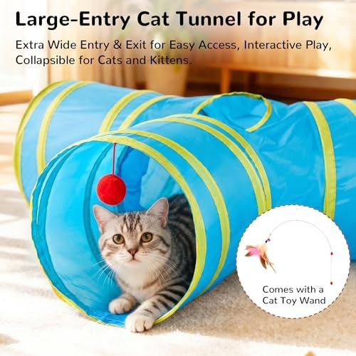 Tempcore Cat Tunnel, 3-Way Collapsible Toy - Image 4