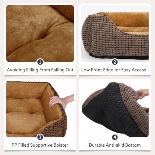 MIXJOY Rectangle Washable Orthopedic Dog Bed - Image 6