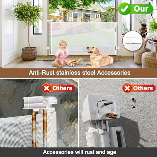 Weatherproof Outdoor Retractable Baby Gates - Image 3