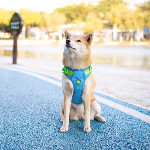 PHOEPET No Pull Dog Harness, Unique Colors Reflective Adjustable Dog Vest - Image 6