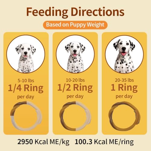 N-Bone Puppy Teething Rings, Salmon Flavor, Natural Puppy Teething Chews & Chew - Image 5