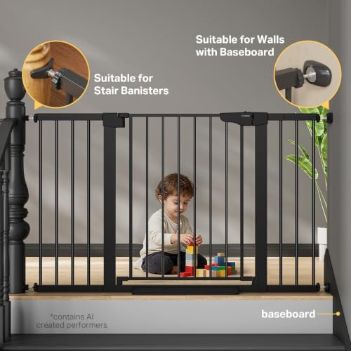 Cumbor 29.7-51.5 in Extra Wide Baby Gate - Image 6