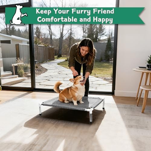 Makerfire Outdoor Elevated Dog Bed, Dog Cots Beds - Image 6