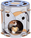 Furhaven Cardboard Hideout w/ Catnip by FurHaven