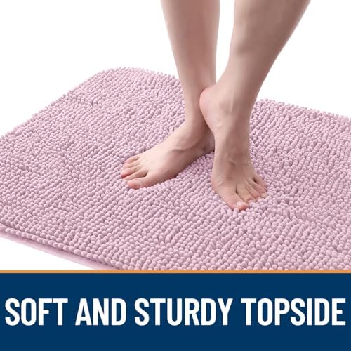 OLANLY Dog Door Mat for Muddy Paws 35x24, Super Absorbent Chenille Mud Mat - Image 4