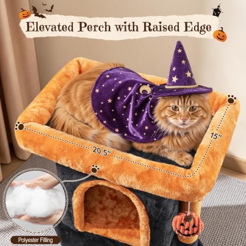 Yaheetech Halloween Cat Tree - Image 4