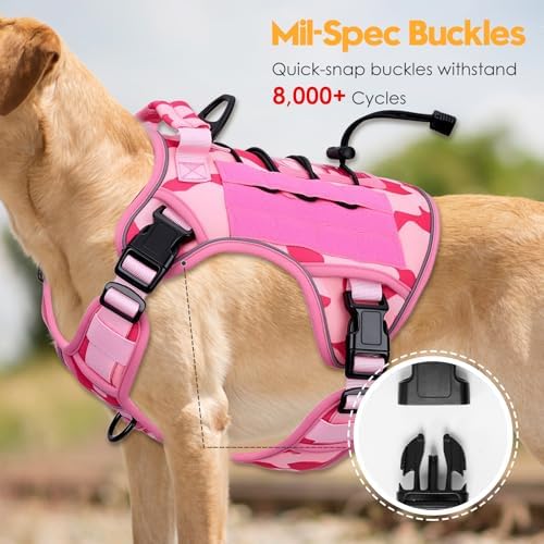 Heavy-Duty Tactical Dog Harness - Image 3
