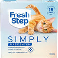 Fresh Step Simply Unscented Multi Cat Clumping Cat Litter, Low Dust, Odor by FreshStep