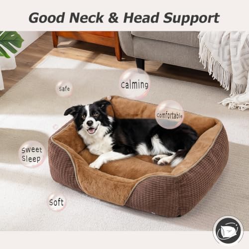 MIXJOY Dog Beds for Small Dogs, Cat Beds for Indoor Cats Washable, Calming Pet - Image 5