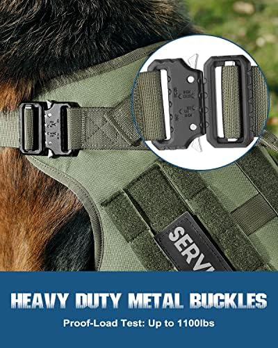 Petnanny Tactical Dog Harness Service Vest - Image 3