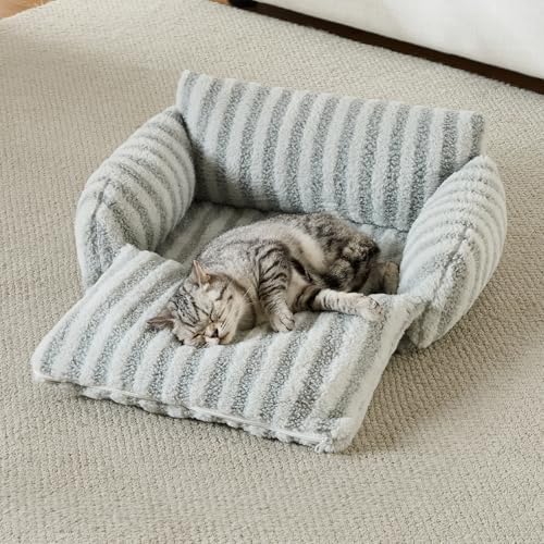 Hollypet Cat Bed Small Dog Orthopedic Couch Beds - Image 6