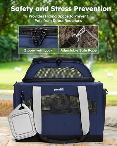 Pecute Cat Carrier, Top Expandable Dog Crate - Image 5