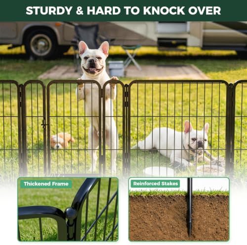 FXW Rollick Dog Playpen with RV Step Grid - Image 5