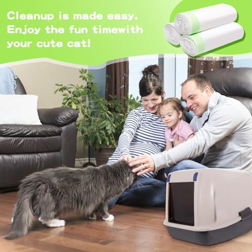 Litter Box Liners Large, Jumbo Drawstring Cat Litter Bags, Extra Thick Litter - Image 7