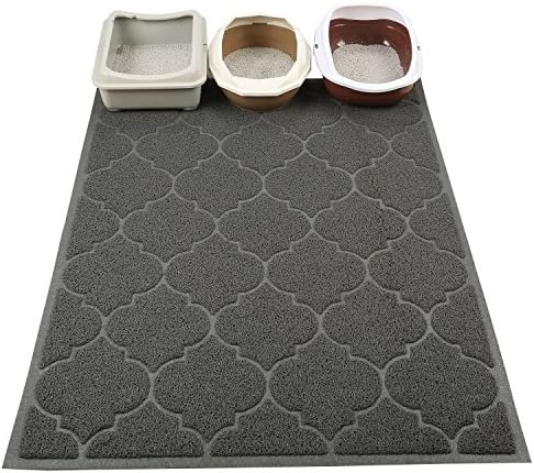 LittleTiger Cat Litter Mat, XL Super Size, Phthalate Free, 46x35 Inches - Image 2