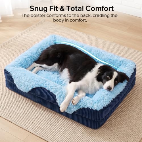 GASUR Orthopedic Dog Bed for Large Sized Dog, Washable XL Dog Couch Beds - Image 3