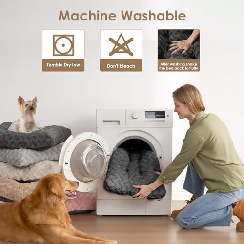EHEYCIGA Washable XL Dog Beds Large Sized Dog, 44x32 Inch Pet Bed - Image 5