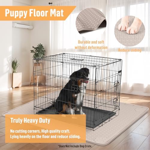 Silicone Dog Bed Mat 70"x 45" Crate Mat - Image 5