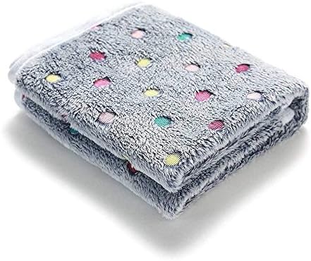 1 Pack 3 Blankets Super Soft Cute Dot Pattern Pet Blanket Flannel Throw - Image 3