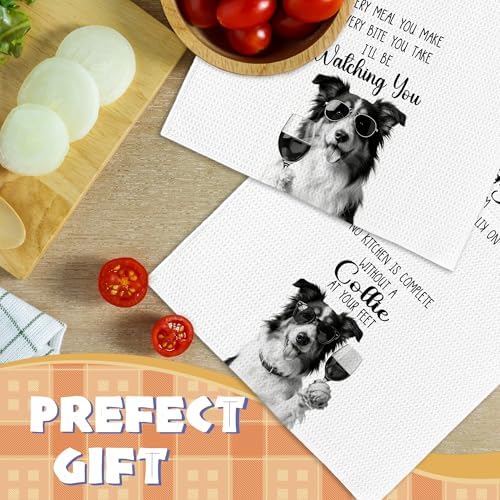 Dog Kitchen Towels Decor Set of 2 - Image 5