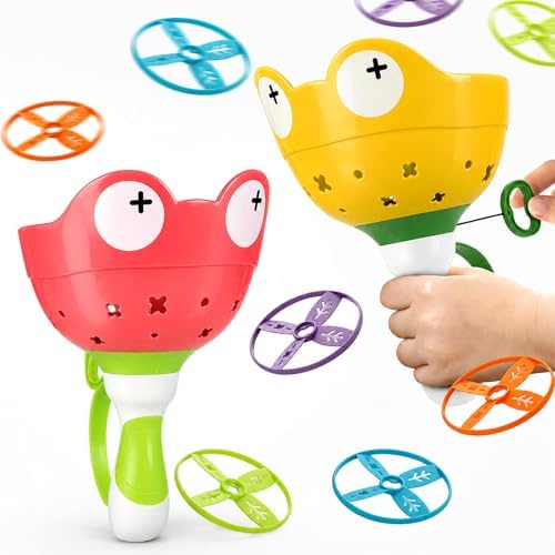 Outdoor Flying Disc Launcher Toys by WelcometoDaboot